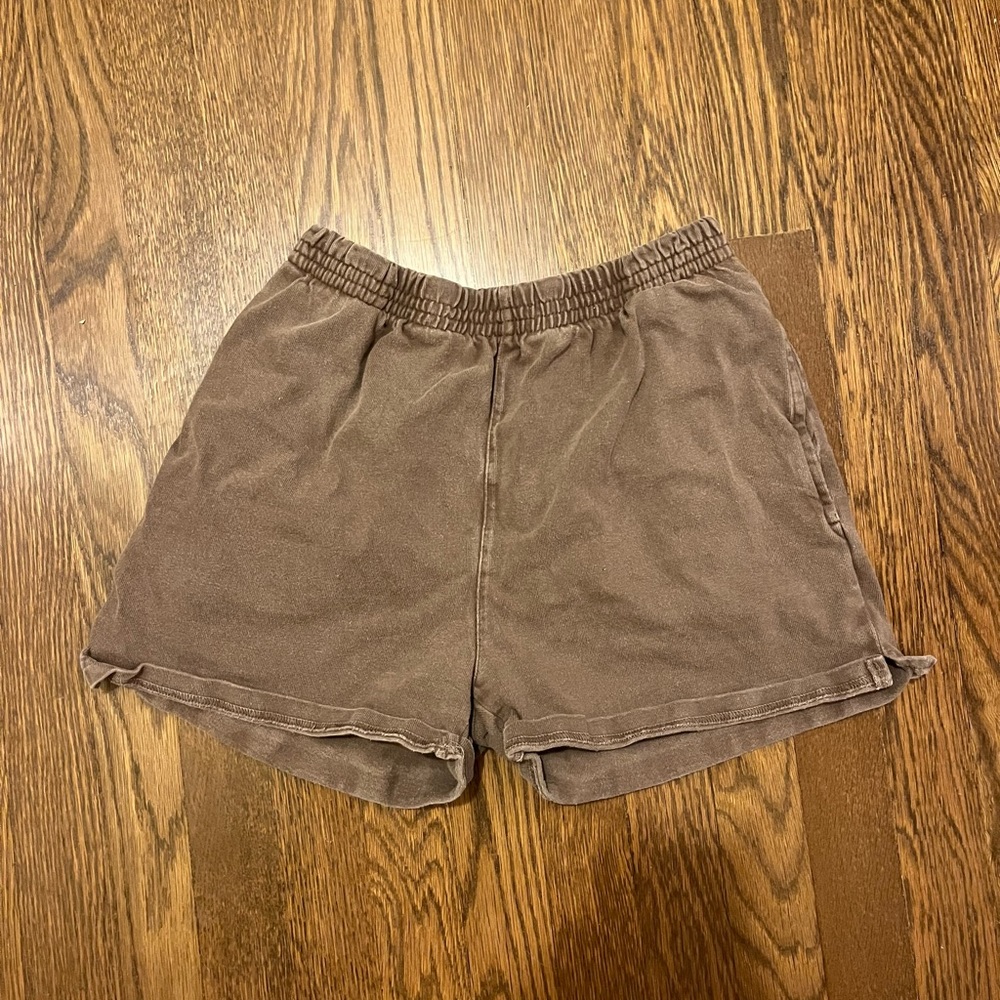Brown Rosa Sweatshorts